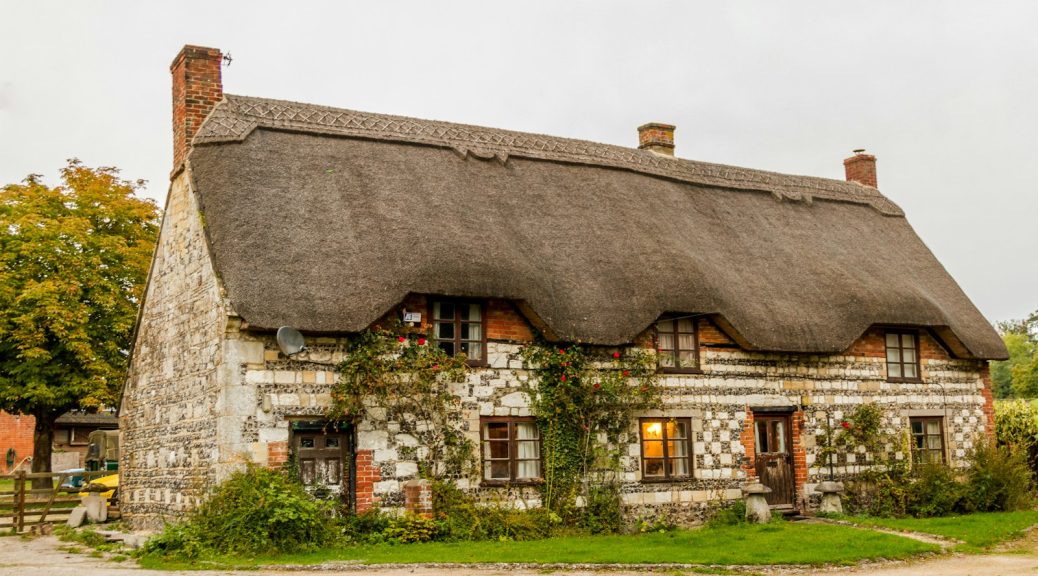 brown 2-storey house